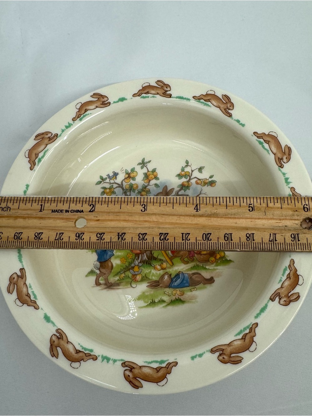 Bunnykins Royal Doulton Bone China Ltd 1936 Cup & Bowl Baby Child Dishes - Picture 4 of 6